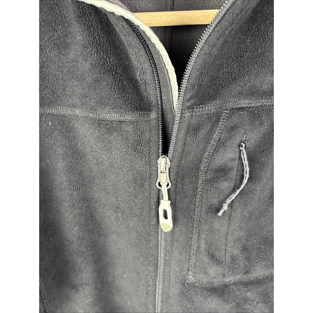 Mountain Hardware Womens Wind Stopper Jacket Small Black Fleece Outdoor Hiking - Picture 3 of 12